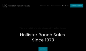 Hollisterranchrealty.com thumbnail