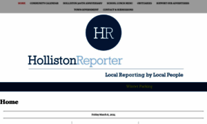 Hollistonreporter.com thumbnail