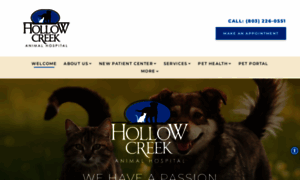 Hollowcreekvet.com thumbnail