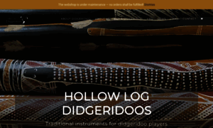 Hollowlogdidgeridoos.com thumbnail