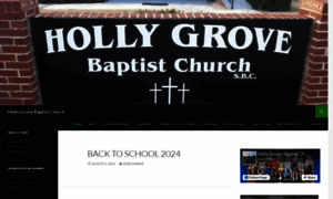 Hollygrovebaptistchurch.org thumbnail