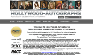 Hollywood-autographs.com thumbnail