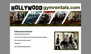 Hollywoodgymrentals.com thumbnail