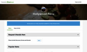 Hollywoodpizzachulavista.com thumbnail