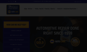 Holmesautorepair.com thumbnail