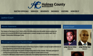 Holmescountyjusticecourt.com thumbnail