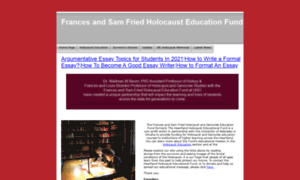 Holocausteducationfund.org thumbnail