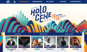 Holocenefestival.com thumbnail