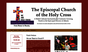 Holy-cross.org thumbnail