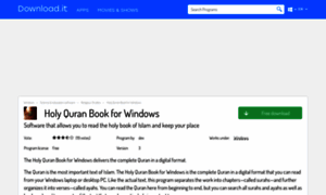 Holy-quran-book-for-windows.jaleco.com thumbnail