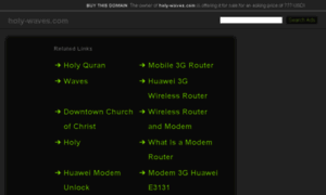 Holy-waves.com thumbnail