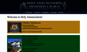Holyannunciation.net thumbnail