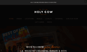 Holycowbbq.com thumbnail