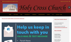 Holycrosscatholics.org thumbnail