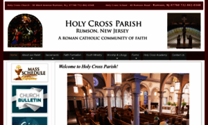 Holycrossrumson.org thumbnail