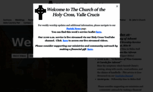 Holycrossvallecrucis.net thumbnail