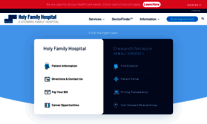 Holyfamily-hospital.org thumbnail