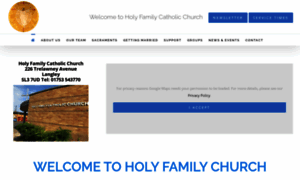 Holyfamily.co.uk thumbnail