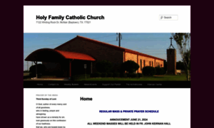 Holyfamilycatholicchurchmcnairtx.org thumbnail