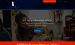 Holyfamilychildcare.org thumbnail