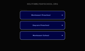 Holyfamilydayschool.org thumbnail