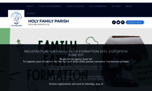 Holyfamilyforall.org thumbnail