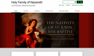 Holyfamilyofnazareth.org thumbnail