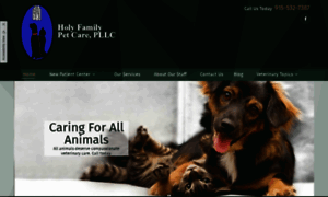 Holyfamilypetcare.com thumbnail