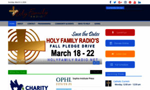 Holyfamilyradio.net thumbnail