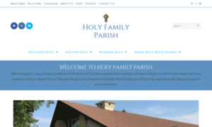 Holyfamparish.com thumbnail