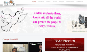 Holygraceministries.org thumbnail