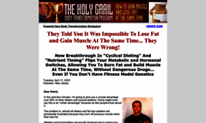 Holygrailbodytransformation.com thumbnail