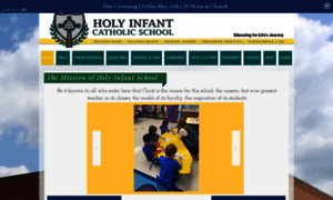 Holyinfantschool.org thumbnail