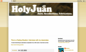 Holyjuan.com thumbnail