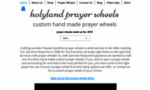 Holylandprayerwheels.com thumbnail