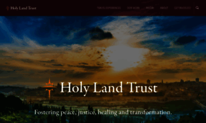 Holylandtrust.org thumbnail