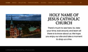 Holynameparish.net thumbnail