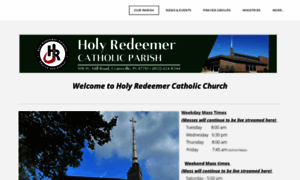 Holyredeemerchurch.org thumbnail