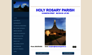 Holyrosaryparish.ca thumbnail