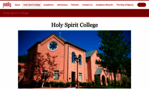 Holyspiritcollege.org thumbnail