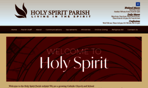 Holyspiritsf.org thumbnail