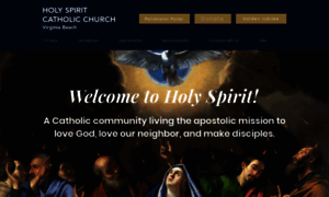 Holyspiritvb.org thumbnail