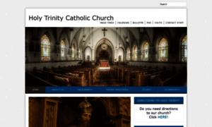 Holytrinitycatholic.org thumbnail