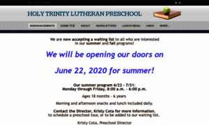 Holytrinitylutheranpreschool.com thumbnail