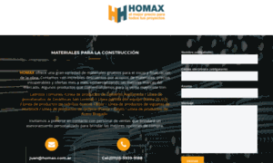 Homax.com.ar thumbnail