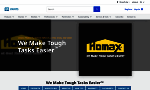 Homaxproducts.com thumbnail