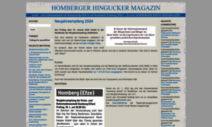 Homberger-hingucker.de thumbnail