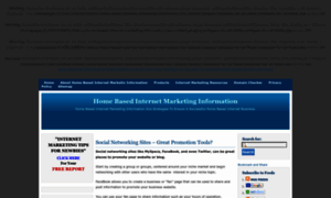 Home-based-internet-marketing-information.com thumbnail
