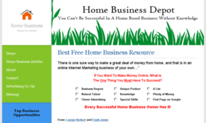 Home-business-depot.com thumbnail