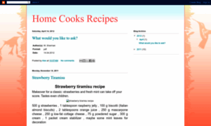 Home-cooks-recipes.blogspot.com thumbnail